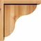 Ekena Millwork Carmel Rough Sawn Corbel w/Backplate, Western Red Cedar, 6"W x 12"D x 12"H COR06X12X12CAR01RWR - alternate 3
